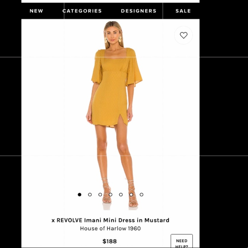 House of Harlow dress from revolve
